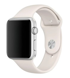 Ремешок Apple Watch Silicone 38 / 40 / 41mm (17) Antique White