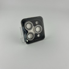 Захисне скло на камеру Diamond Glass для Apple iPhone 14 Pro  /  14 Pro Max (Сріблястий)