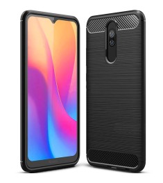 Силикон Polished Carbon Xiaomi Redmi 8A (чёрный)