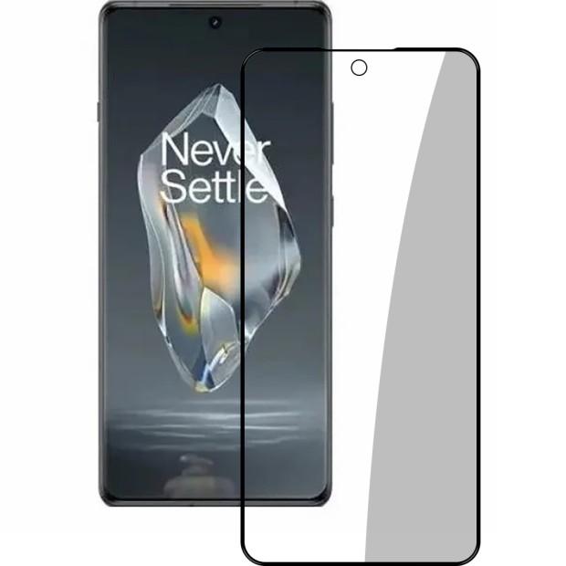 Захисне скло 3D Curved OnePlus 12R / Ace 3 Чорне Захисне скло 3D Curved OnePlus 12R / Ace 3 Чорне