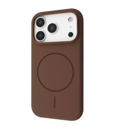 Чехол Original Round Case with MagSafe Apple iPhone 17 Pro (Coffee)