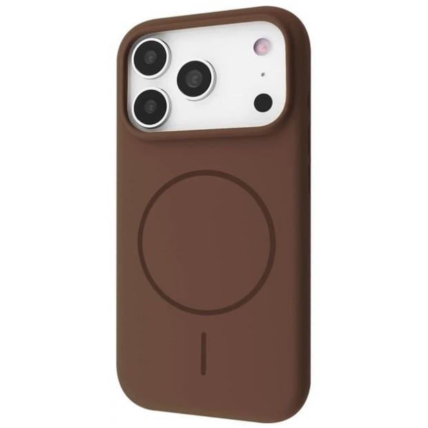 Чехол Original Round Case with MagSafe Apple iPhone 17 Pro (Coffee)