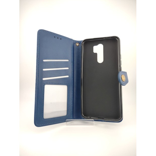 Чохол-книжка Leather Book Gallant для Xiaomi Redmi 9 (Синій)