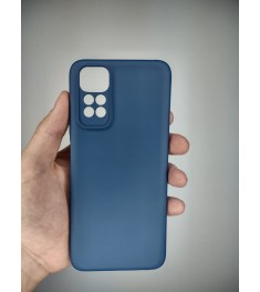 Силіконовий чохол Original Xiaomi Redmi Note 11  /  Note 11S (ShutCam) (Кобальт)..