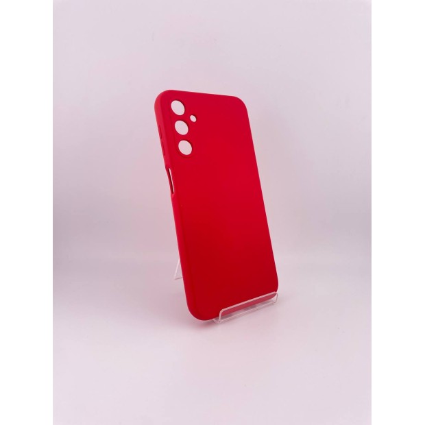 Силіконовий чохол Original Samsung Galaxy A24 (ShutCam) (Темно-червоний)