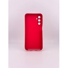 Силикон Original Samsung Galaxy A24 (ShutCam) (Тёмно-красный)