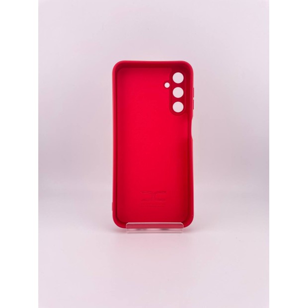 Силіконовий чохол Original Samsung Galaxy A24 (ShutCam) (Темно-червоний)