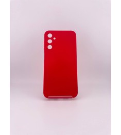 Силіконовий чохол Original Samsung Galaxy A24 (ShutCam) (Темно-червоний)