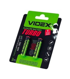 Батарейка Videx Turbo LR3 AAA (2шт)