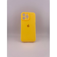 Силикон Original RoundCam Case Apple iPhone 14 Pro Max (74) Sunflower