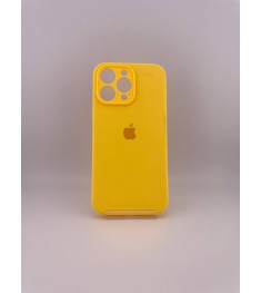 Силіконовий чохол Original RoundCam Case для Apple iPhone 14 Pro Max (74) Соняшн..