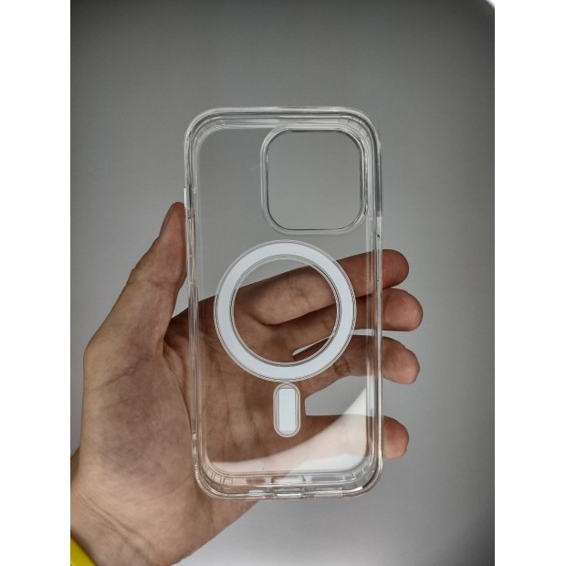 Чохол Clear Case with MagSafe Apple iPhone 14 Pro (Прозорий)