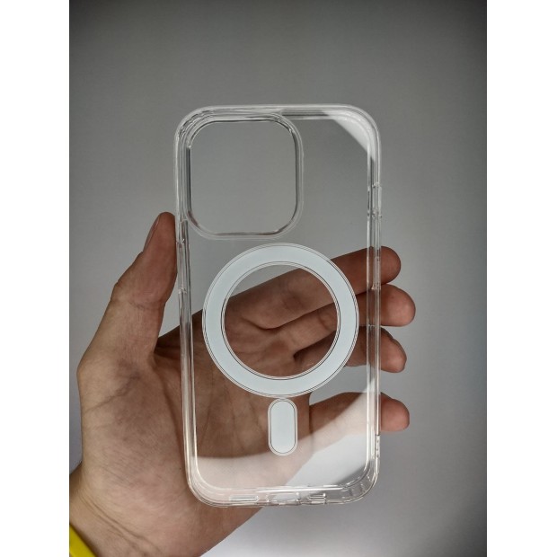 Чохол Clear Case with MagSafe Apple iPhone 14 Pro (Прозорий)
