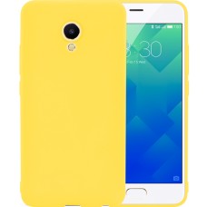 Силіконовий чохол iNavi Color для Meizu M5 (Золотий)