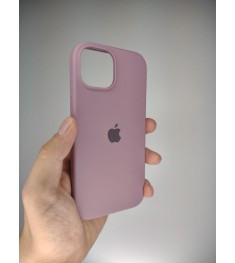 Оригінальний силіконовий чохол-кейс для Apple iPhone 15 Plus (01) у кольорі Bilb..