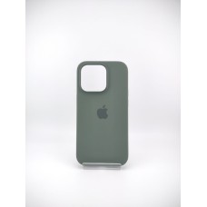 Чохол Silicone Case with MagSafe для Apple iPhone 14 Pro (оливковий)