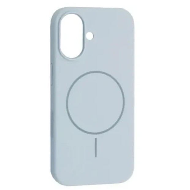 Силикон Original Round Case with MagSafe Apple iPhone 17 (53) Sky Blue