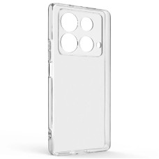 Силікон 6D Infinix Note 40 4G (ShutCam) (Прозорий)