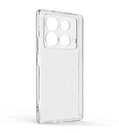 Силікон 6D Infinix Note 40 4G (ShutCam) (Прозорий)