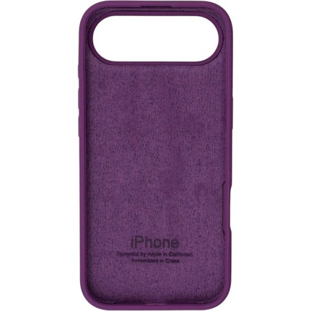 Силіконовий оригінальний чохол для Apple iPhone 17 Air (58) Grape