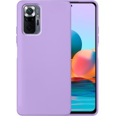 Силіконовий чохол Original Xiaomi Redmi Note 10 Pro  /  Note 10 Pro Max (Фіалковий)