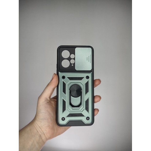 Бронь-чехол Ring Serge Armor Case Xiaomi Redmi Note 12 4G (ShutCam) (Зелёный)