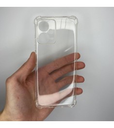 Силикон 6D Xiaomi Redmi Note 12 5G (Прозрачный)