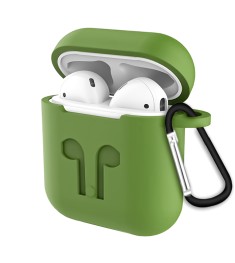 Чехол для наушников Full Silicone Case Apple AirPods 1 / 2 (46) Deep Green