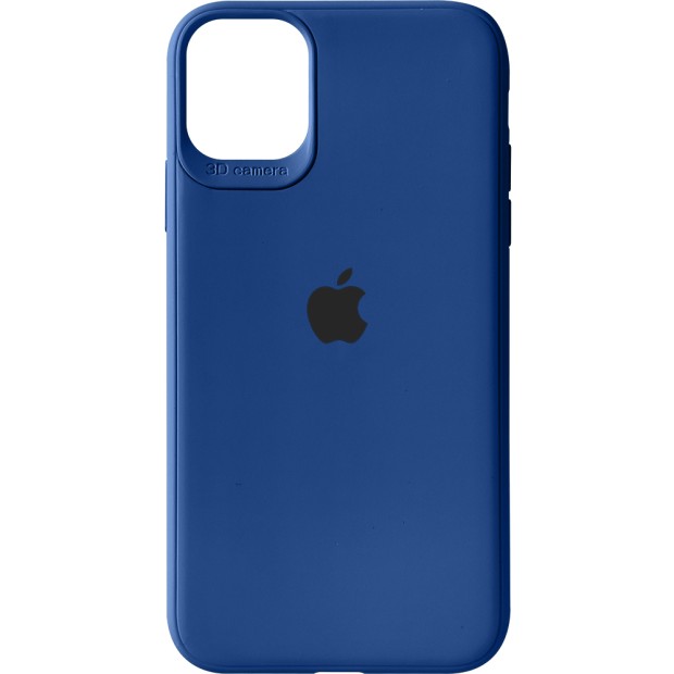 Силіконовий чохол Junket Cace для Apple iPhone 11 (синій)