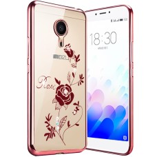 Силикон Beckberg Breathe Seria Meizu M5 (Rose)