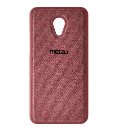 Силикон Textile Meizu M5 (Бордовый) Силикон Textile Meizu M5 (Бордовый)