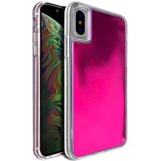 Чохол Aquarium Color Sand Apple iPhone X  /  XS (Фіолетовий)
