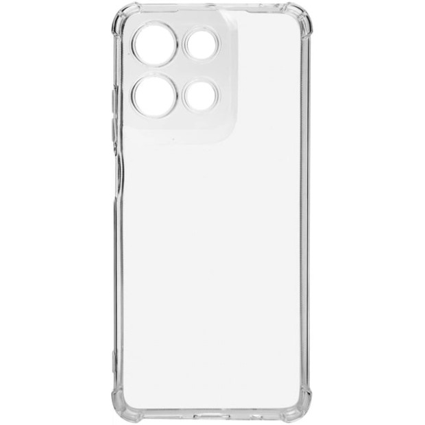 Чехол 6D Motorola G17 4G / G17 Power 4G (ShutCam) (Прозрачный)