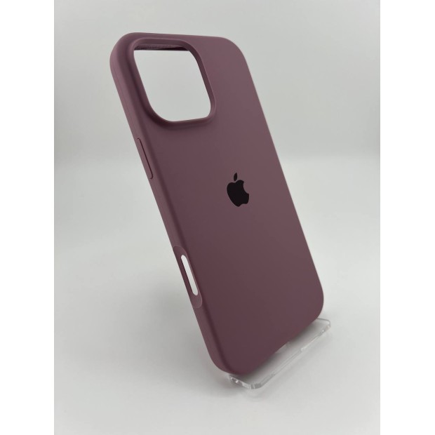 Силіконовий оригінальний кейс для Apple iPhone 16 Pro Max (01) Bilberry