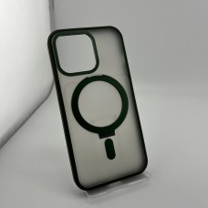 Чохол WAVE Premium Attraction Case with MagSafe для iPhone 13 Pro (Зелений)