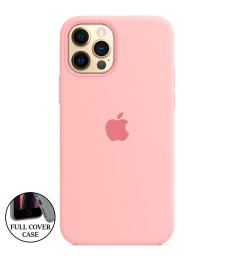 Силіконовий оригінальний круглий чохол для Apple iPhone 12  /  12 Pro (36) Candy..