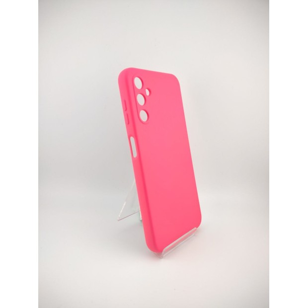 Силікон Original Samsung A14 (ShutCam) (Фламінго)