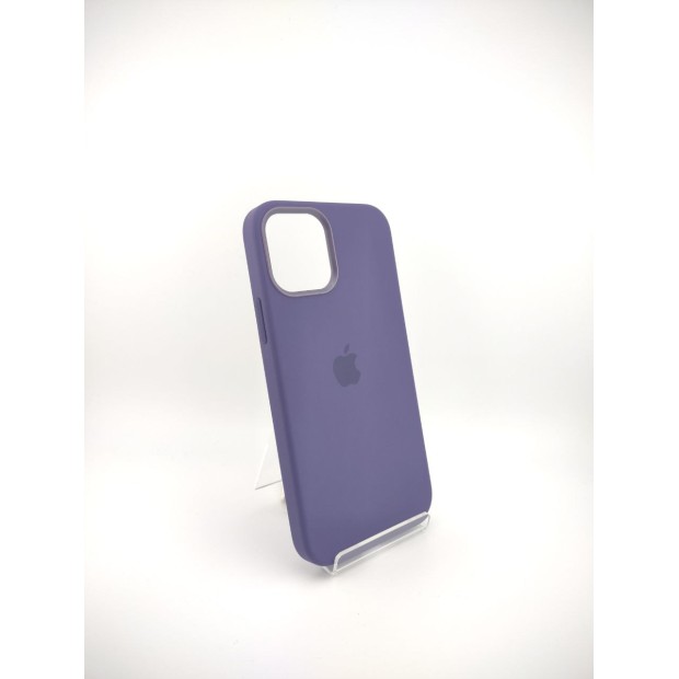 Чохол Silicone Case with MagSafe для Apple iPhone 12  /  12 Pro (Аметистовий)