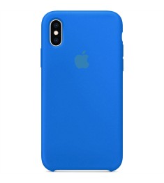 Силіконовий оригінальний чохол Apple iPhone XS Max (68) (Уцінка) (Категорія 1)