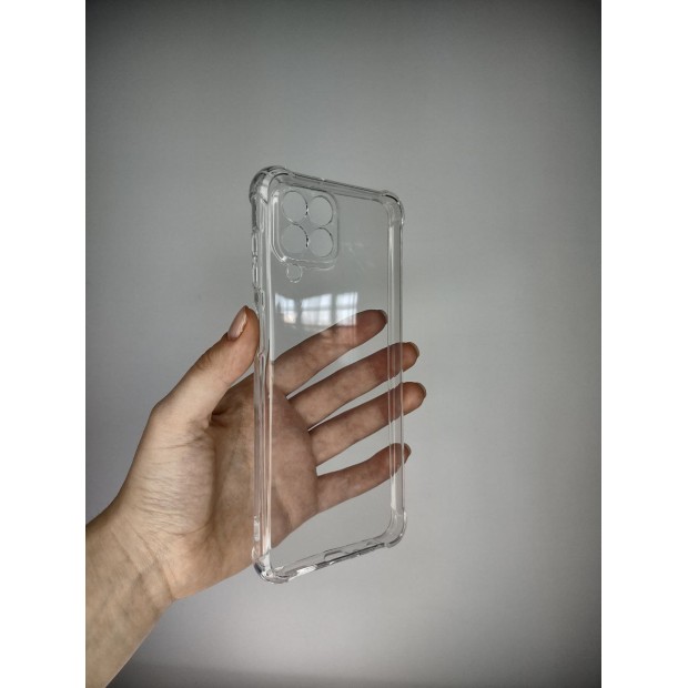 Силікон 6D Samsung Galaxy M33 (ShutCam) (Прозорий)