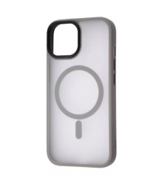 Чохол WAVE Matte Insane Case з MagSafe для iPhone 15 (Сірий)