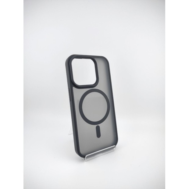 Чохол WAVE Matte Insane Case з MagSafe для iPhone 15 Pro (Чорний)