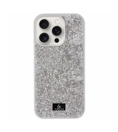 Чохол Bling World Rock Diamond для iPhone 16 Pro Max (Срібний)