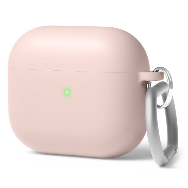Чохол для навушників Full Silicone Case Apple AirPods 3 (08) Pink Sand