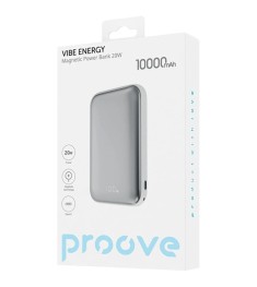 Беспроводной аккумулятор Proove Vibe Energy Plus 20W 10000mAh (White)