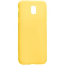 Силикон iNavi Color Samsung Galaxy J5 (2017) J530 (жёлтый)