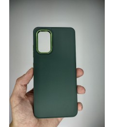 Metal Camera Bumper for Samsung Galaxy A32 (2021) (Dark Green)
