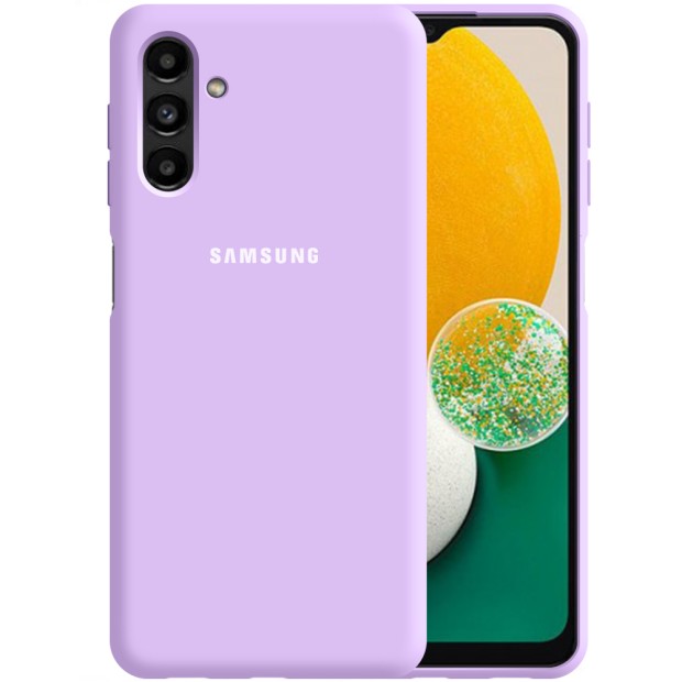 Силикон Original 360 Case Logo Samsung Galaxy A13 5G (Фиалковый)