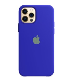 Силіконовий оригінальний чохол Apple iPhone 12 Pro Max (48) ультрамарин