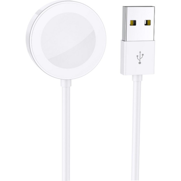 Кабель для Apple Watch Borofone BQ13 Magnetic (Білий)